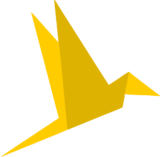 origami yellow
